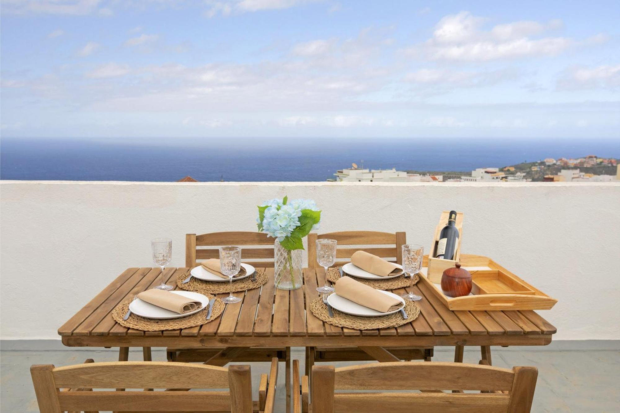 Rooftop View Escape - 1 Minute To Center And Fast Wi-Fi - Special Low Season Price For May And June Icod De Los Vinos Esterno foto